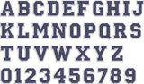 Fake Chenille College Alphabet / FONT